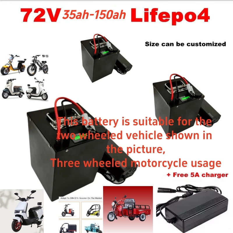 72V Lifepo4 리튬 배터리 팩 80Ah/100A - Lifepo4 72V 100Ah Battery Pack Ev 리뷰 및 가격