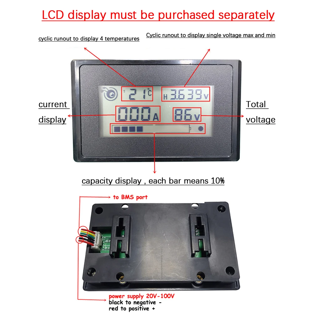 스마트 블루투스 BMS 10S ~ 24S ANT BMS - Smart Bms 24S 200A Bluetooth Lifepo4 리뷰 및 가격