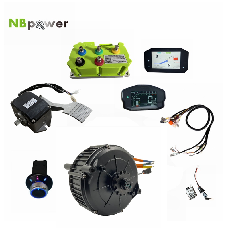 QSMOTOR 165 35H 5000W 미드 드라이브  - Mid Drive Motor Kit 72V 5000W 리뷰 및 가격