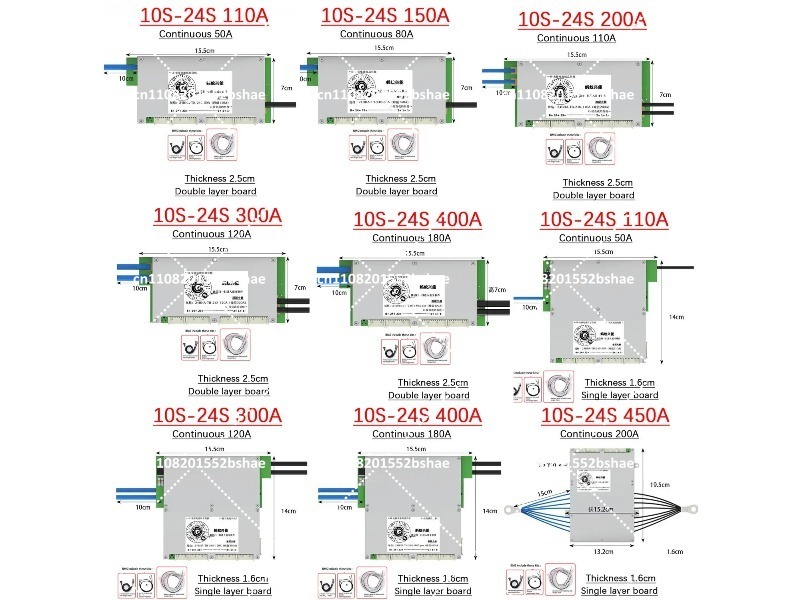 스마트 블루투스 BMS 10S-24S 200A 300A - Smart Bms 24S 200A Bluetooth Lifepo4 리뷰 및 가격