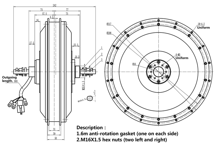 QS 273 V3 72v 8000W 전기 자전거 키트  - Qs Motor 273 8000W Hub Motor 리뷰 및 가격