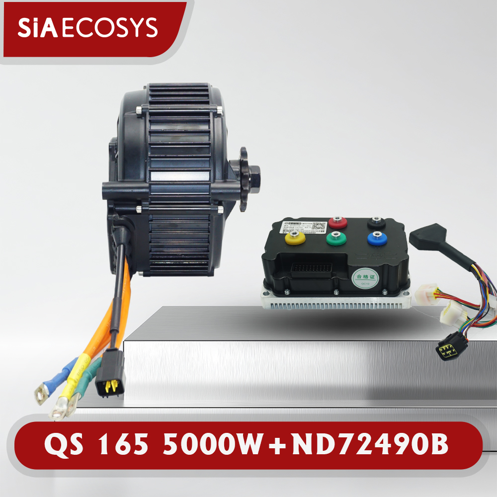 전기 오토바이 미드 드라이브 모터 키트 QS MOTOR - Mid Drive Motor Kit 72V 5000W 리뷰 및 가격