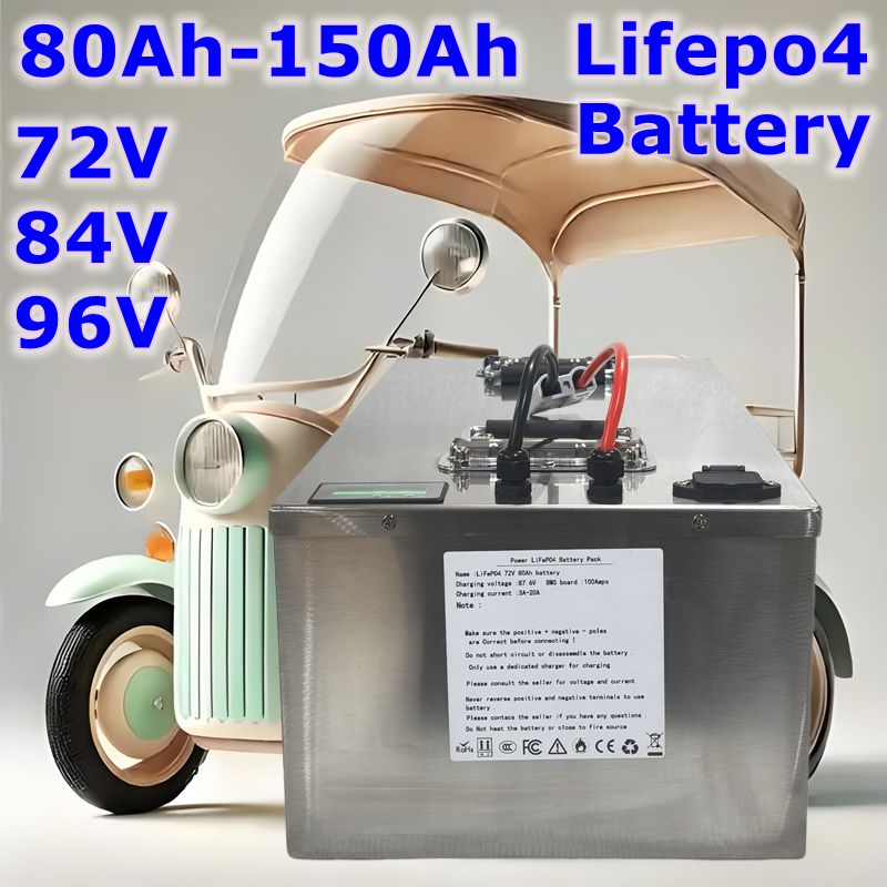 LIFEPO4 배터리 72V 84V 96V 80AH 1 - Lifepo4 72V 100Ah Battery Pack Ev 리뷰 및 가격